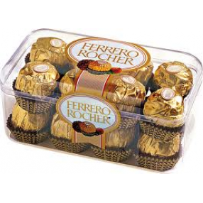 FERRERO ROCHER Bombones 16 unidades